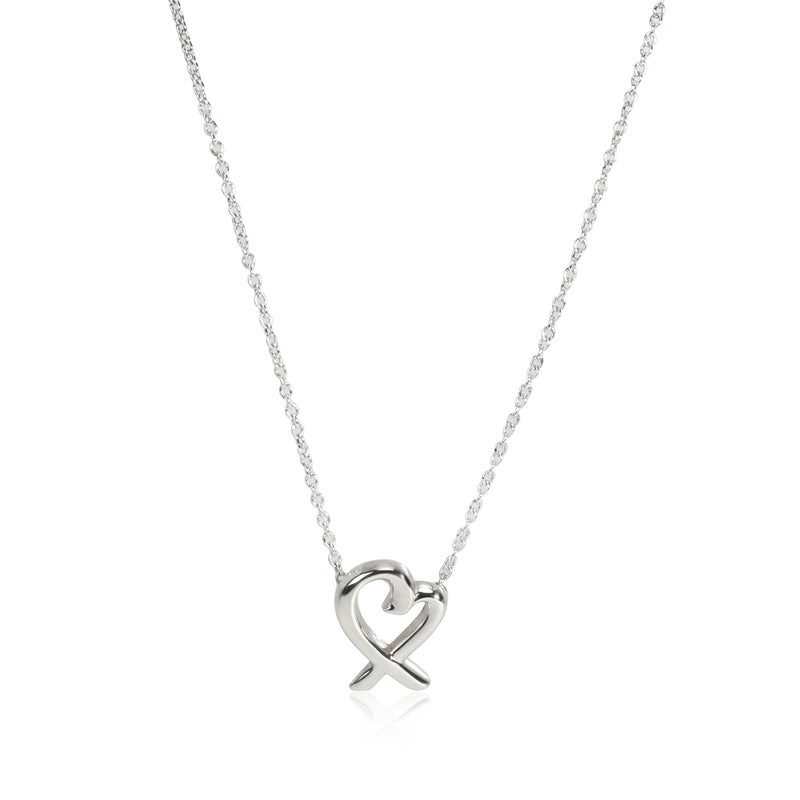 Tiffany & Co. Paloma Loving Heart Picasso Pendant in Sterling Silver