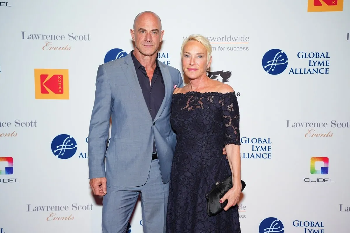 Chris Meloni and Sherman Williams posing Global Lyme Alliance (GLA) Global Gala.