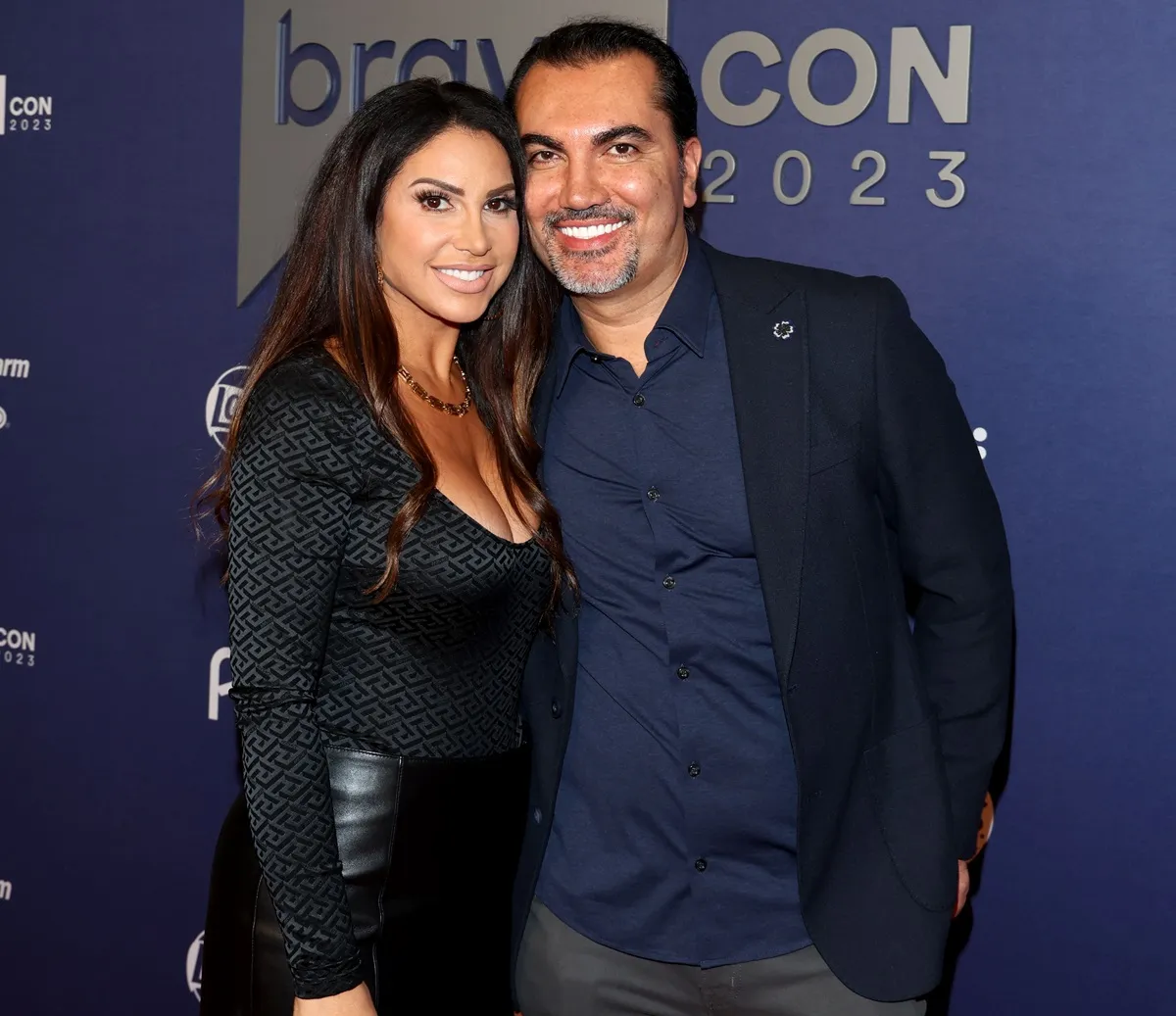 Jennifer Aydin and Bill Aydin of "The Real Housewives of New Jersey" television series attend BravoCon 2023 at Caesars Forum on November 03, 2023 in Las Vegas, Nevada.