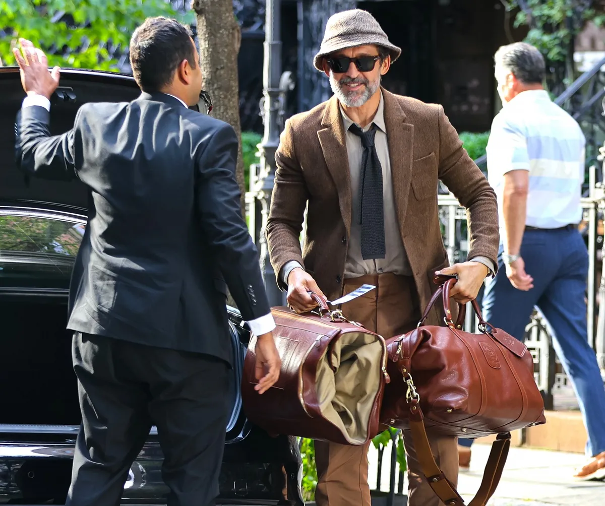 Jonathan Cake is seen at the film set of the 'And Just Like That' TV Series on July 02, 2024 in New York City.