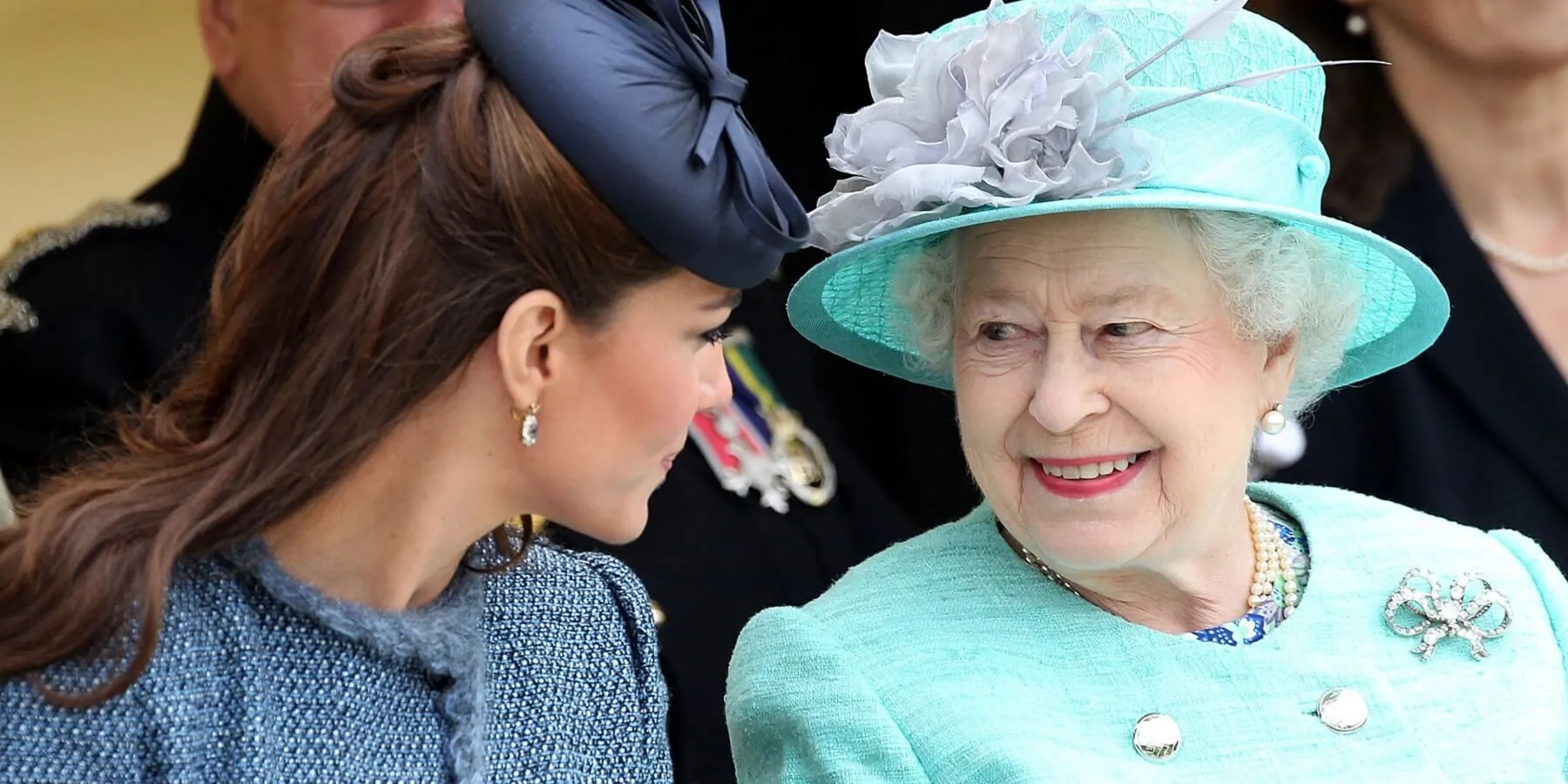 Kate Middleton and Queen Elizabeth photographed in 2012